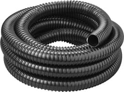 ProPlus Afvalwaterslang - 5 m - Afwatering - Temperatuurbestendig - Flexibel en Uittrekbaar - ø 32 mm - Voor het Geleiden van Afvalwater vanuit caravans/campers, vijvers en zwembaden - Afvoerkanaal - Zwart — thumbnail 1