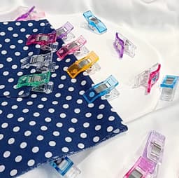 Actie4you® - Stofklemmen - Clips - Naaiclips - Kopspelden vervanger - Naai accesoires - Wonderclips - Naai klemmen - Minikijper - 50 Stuks — thumbnail 4