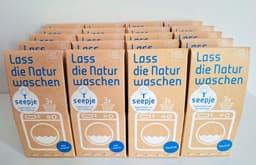 Seepje 20 doosjes, Volledig Neutraal, zeepnoten, Vegan, Natuurlijk wasmiddel, milieuvriendelijk, 3 wasbeurten per doosje. 60 Wasbeurten — thumbnail 1