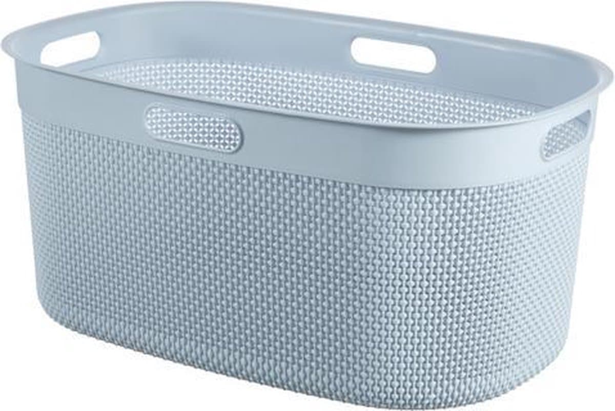 Curver Filo Wasmand - 45 liter - Stone Blue — afbeelding 1