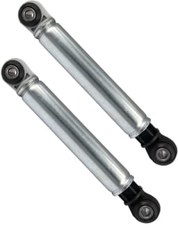 Multaparts® schokbrekerset geschikt voor Miele/Bosch wasmachines met Ø 8 mm bevestiging | Geschikt voor machines tot 1400 toeren | Lengte 190 - 275 mm (h.o.h. gemeten) | Alternatief voor 4500826 e.a. — thumbnail 1
