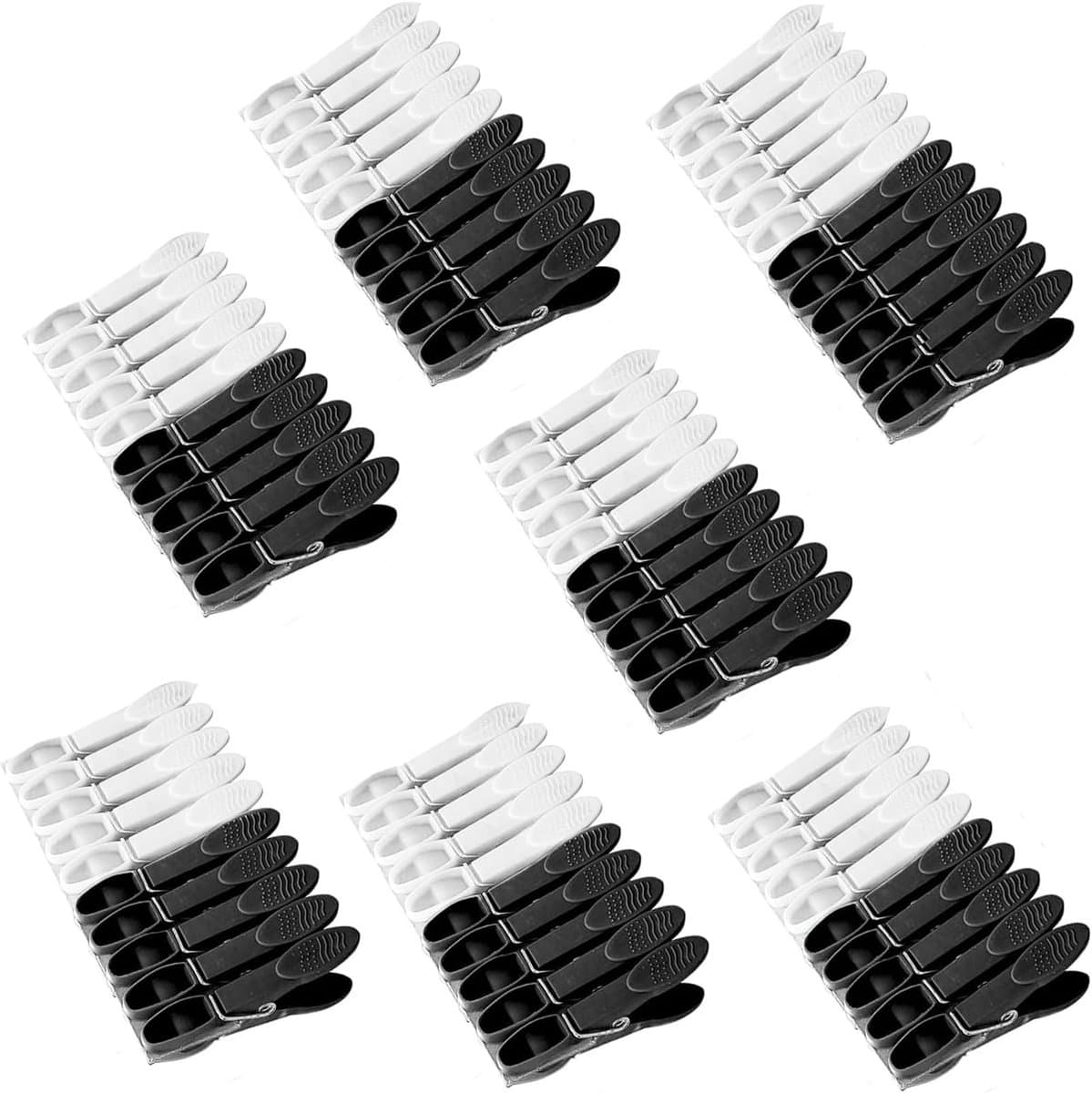 Ibenzoa® Zestig stuks kleurrijke wasknijpers met sterke grip voor dagelijks gebruik — afbeelding 1