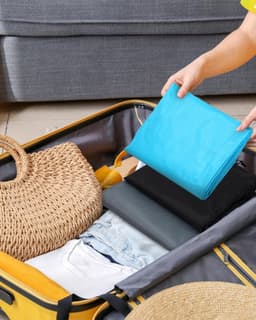 Trekkoordtas - S - 3 stuks - 90*60CM - 3 kleuren - Waterdicht - Stofdicht - Sluiting met trekkoord - Scheurvast - Herbruikbaar - Opbergtas - Reistas - Tas voor natte kleding - Schoenentas - Waszak voor op reis — thumbnail 4