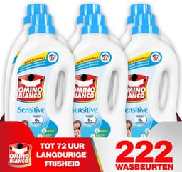 Omino Bianco Sensitive - Vloeibaar wasmiddel - 6 x 1.48 L - Geconcentreerd — thumbnail 1