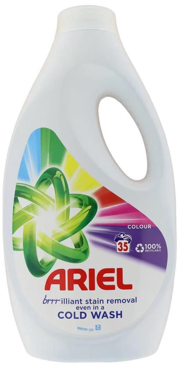 Ariel Colour & Style Vloeibaar Wasmiddel – 1225 ml - 35 Wasbeurten – Cold Wash Technologie — afbeelding 1