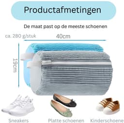 CLVP® Herbruikbare Waszak voor Schoenen - Wasnet voor Wasmachine - Sneakers Wassen — thumbnail 5