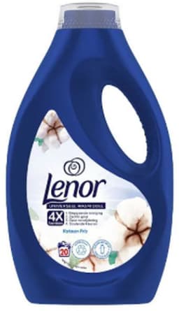 Lenor Vloeibaar Wasmiddel Katoen Fris 20 Wasbeurten 900 ml — thumbnail 1