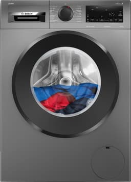 Bosch Serie 6 - WGG244FNNL - Wasmachine met stoom - 9 kg - 1400 rpm - Automatisch doseren - 1400 rpm - Zeer stil - Iron Assist: vermindert kreukels tot 50% - Cast Iron Grey — thumbnail 1