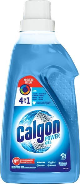 Calgon - Wasmachinereiniger - Gel - Tegen Kalkaanslag / Wasmiddelresten / Geuren - 750 ml - 15 Wasbeurten — thumbnail 1