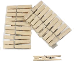 Set van 20 Stevige Houten Knijpers voor Waslijn en Knutselprojecten — thumbnail 4