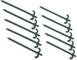 Grondankers 25 cm - Multifunctionele bevestigingsstaven voor tuinvlies en folie - 10 stuks — thumbnail 1