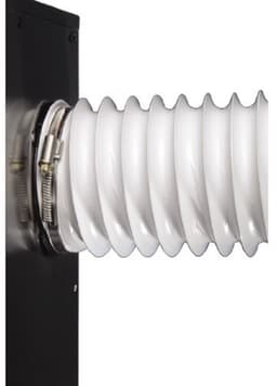 Afvoerslang voor Wasdroger en Ventilatie - Flexibele PVC Slang met Slangklemmen — thumbnail 2