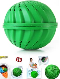 Doodadeals® Set van 2 Ecologische Wasbol - Wasballen - Wasbollen voor Wasmachine - 1500 Wasbeurten - Zonder Wasmiddel - Groen — thumbnail 1
