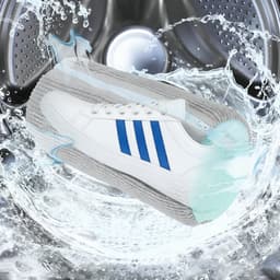 Schoenenwaszak 4 Stucks Grijs - Voor Wasmachine én Droger | Met Zelfsluitende Rits & Microfiber Binnenkant | Herbruikbare Waszak voor Sneakers, Sportschoenen en meer — thumbnail 3