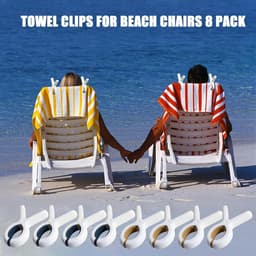 Heavy Duty Handdoekclips voor Strand en Zwembad - Winddichte Wasknijpers voor Buiten — thumbnail 4