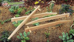 Houten Grondankers 30 cm - Milieuvriendelijke Bevestigingsankers voor Tuin en Landschap — thumbnail 5