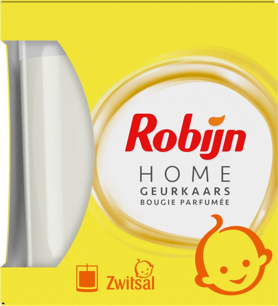 Robijn Zwitsal - Home Geurkaars - 115 gram — afbeelding 1