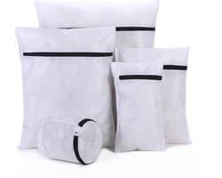 Waszakken | Set van 5 Waszakjes met Rits - Waszak - Wasnet - Kledingzakjes - BH Was Zakjes - Laundry Bag Set voor Ondergoed - Kleding - Delicaat Wasgoed - Wasmachine Zakjes - Wasgoed