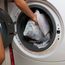 *** 2x Grote Waszak Met Rits - Waszak - Lingeriezak - Lingerie Wassen - Voorzichtig Wassen - Met ritssluiting - Zak voor in wasmachine - Maat S - 30X40CM van Heble® *** — thumbnail 2