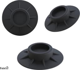 Trillingsdempers wasmachine – Set van 4 stuks – Extra dik - Voetjes wasmachine & droger - Wasmachine demper – Anti trillings / vibratie dempers pads – Antislip rubber – Trillingsmat – Antislipmat - Schokdempers wasmachine — thumbnail 4