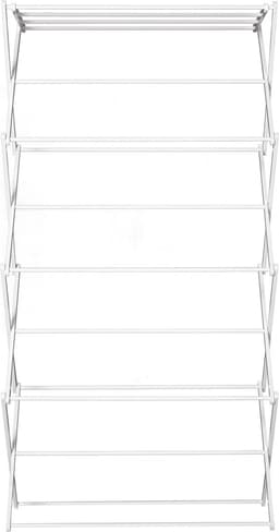 Droogrek - wasrek - droogtoren - wit - 74cm x 35cm x 144cm — thumbnail 2
