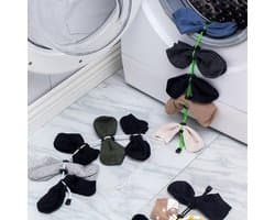 Sokken Organizer Wasmachine - Voor 9 Paar Sokken - Wit Koord — afbeelding 1