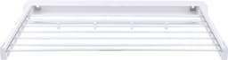 Gran Vida® - Opvouwbaar Droogrek - Muurbevestiging - Ruimtebesparend - Wit - 86 x 38 x 11cm — thumbnail 1