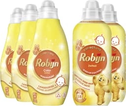 Robijn - Wasmiddel en Wasverzachter Pakket - Zwitsal - 5 stuks - (60 Wasbeurten) - Voordeelverpakking — thumbnail 2