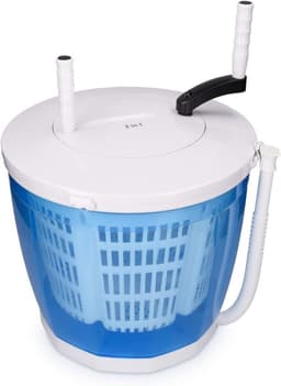 2-in-1 Mini Wasmachine - Niet-Elektrische Was- & Droogfunctie - Voor Camping & Reizen - Draagbaar — thumbnail 5