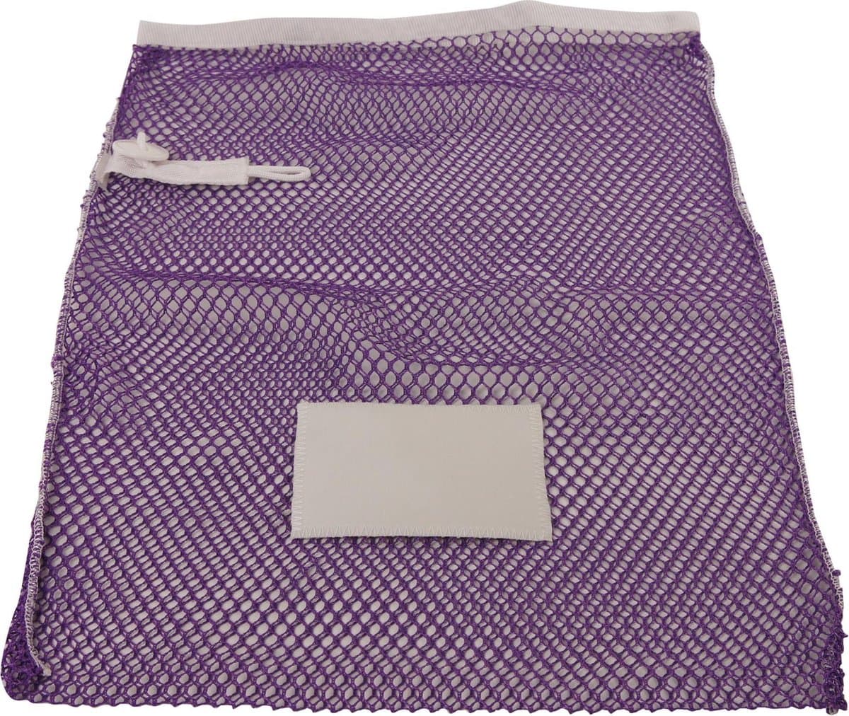 Premium wasnet 40x60 cm - Met knoopsluiting - Paars — afbeelding 1