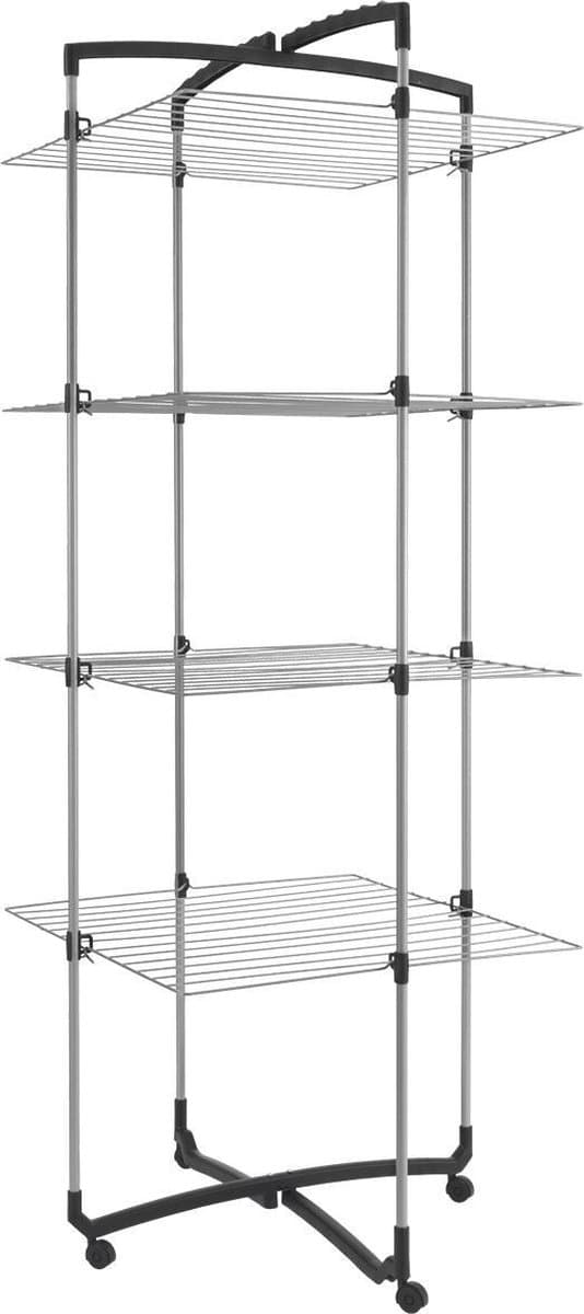 Tomado - Droogtoren Faro - 38 meter drooglengte - Op wielen - 4 etages - Zilvergrijs — afbeelding 1