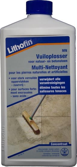 Lithofin onderhoud en reiniger product MN vuiloplosser 1 l fles — thumbnail 3