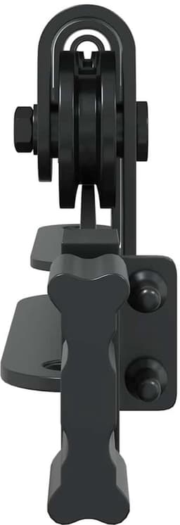 vidaXL - Ophangset - voor - schuifdeur - 183 - cm - koolstofstaal — thumbnail 3