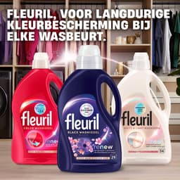Fleuril Black Bloom - Vloeibaar Wasmiddel - Donkere en Zwarte Was - Intense Geurbeleving - 54 Wasbeurten - Grootverpakking — thumbnail 5