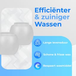 Syllio Doseerbol - 4 Stuks - Tot 230 ML - Wasbol - Wasbollen Voor Wasmiddel - Doseerdop - Wasballen — thumbnail 3