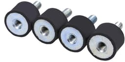 Allecto Plus - Rubber Trillingen Isolatie Mounts voor Auto en Boot - 4 Stuks M8 M6 Anti-Vibratie Isolator Schokdemper - Silentblock Klossen (VD20*15 M6*18) — thumbnail 1
