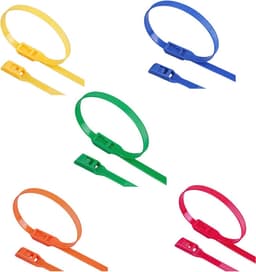 Veilige kabelbinders voor speelruimtes - 500 stuks - 350 x 8 mm in verschillende kleuren — thumbnail 1