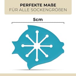 Sokkenklemmen voor wasmachine en droger - 20 stuks, perfecte grip voor alle sokkenmaten — thumbnail 2