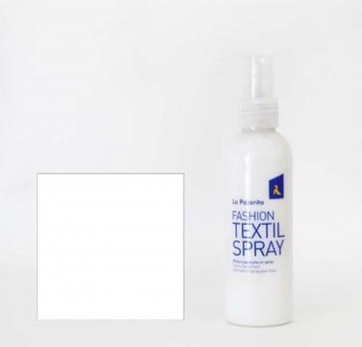 La Pajarita textielverf spray 100ml kokos wit voor knutselen. — afbeelding 1