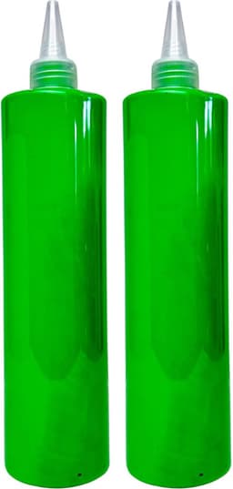 Südor Textielverf 1000 ml, neon groen.Wasbestendige textielverf voor lichte stoffen. Wasmachinebestendig, wasbestendig. Fixatie door strijken (2 x 500 ml) — thumbnail 2