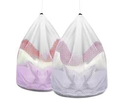 2 stuks Filet a Linge, Lingezak met Snimming, Filet Linge Wasmachine, Waszak in Mesh, Filet de Wasse, Fin voor Wasmachine 40 x 30cm — afbeelding 1