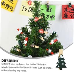 Creatieve Foto Clips - Houten Klemmen - Decoratie Bevestigen - Sterke Fixatie - 60 Stuks - Natuurlijk Hout — thumbnail 5