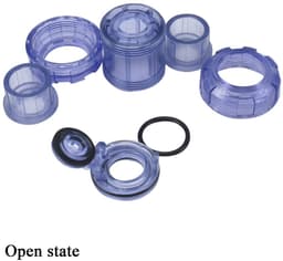 Allecto - Check valve - PVC - Terugslagklep voor afvoer - Diameter 40mm - Ideaal voor vissen en zwembaden - Voorkomt geurhinder - Geschikt voor af — thumbnail 3
