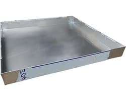 Lekbak RVS - Opvangbak - Apparatuur Beschermen - Naadloos Gelast - 30x50cm - Zilverkleurig
