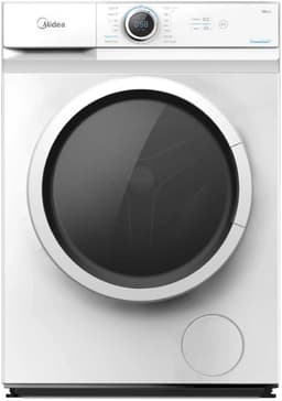 Midea MF100W70BA/W-HR - Wasmachine - Vrijstaand - 1400 rpm - 72 dB - 7 kg nominale capaciteit - Wit - Voorlader - A label - 45 l Waterverbruik (per cyclus, programma eco 40-60) — thumbnail 1