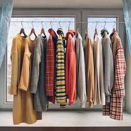 Waslijn Intrekbaar - Drooglijn Muur - Kleding Drogen - Voorkomt Doorzakken - 4.2 Meter - Wit — thumbnail 4
