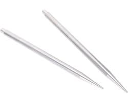 Draadantenne Grondanker, Aluminiumlegering 2 Stuks, Buitenanker voor Korte Verticale Antennes - SWR-optimalisatie
