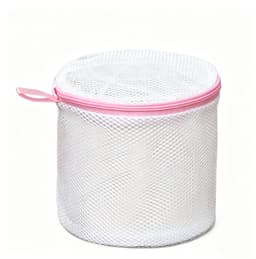 Waszakken (3 stuks) - Waszakken voor ondergoed - Waszakken van mesh - Cilindrische wasmachinezakken met ritssluiting - Speciaal ontworpen voor ondergoed - Geschikt voor het wassen en bewaren van ondergoed, sokken en reiskleding - 15*15*17 cm — thumbnail 1