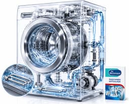 Dr. Beckmann Machines Ontkalker 2 x 50 g – Voor Wasmachine & Vaatwasser – Verwijdert Kalkaanslag – Onderhoudsreiniger — thumbnail 2