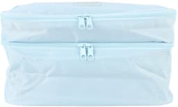 Dailygoods- Waszak Waterdicht - Dubbellaags Ontwerp - Multifunctionele Natte Droogzak - Grote Vakken - 25 x 15 x 16 cm - Voor Schoon/Vuil Kleding — thumbnail 1